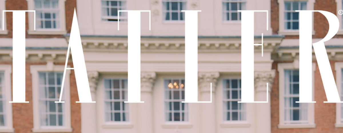 A wedding at Hawkstone Hall featured in Tatler